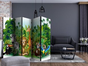 Sermi - Jungle Animals II [Room Dividers] hinta ja tiedot | Sermit ja tilanjakajat | hobbyhall.fi