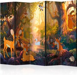 Sermi - Animals in the Forest II [Room Dividers] hinta ja tiedot | Sermit ja tilanjakajat | hobbyhall.fi