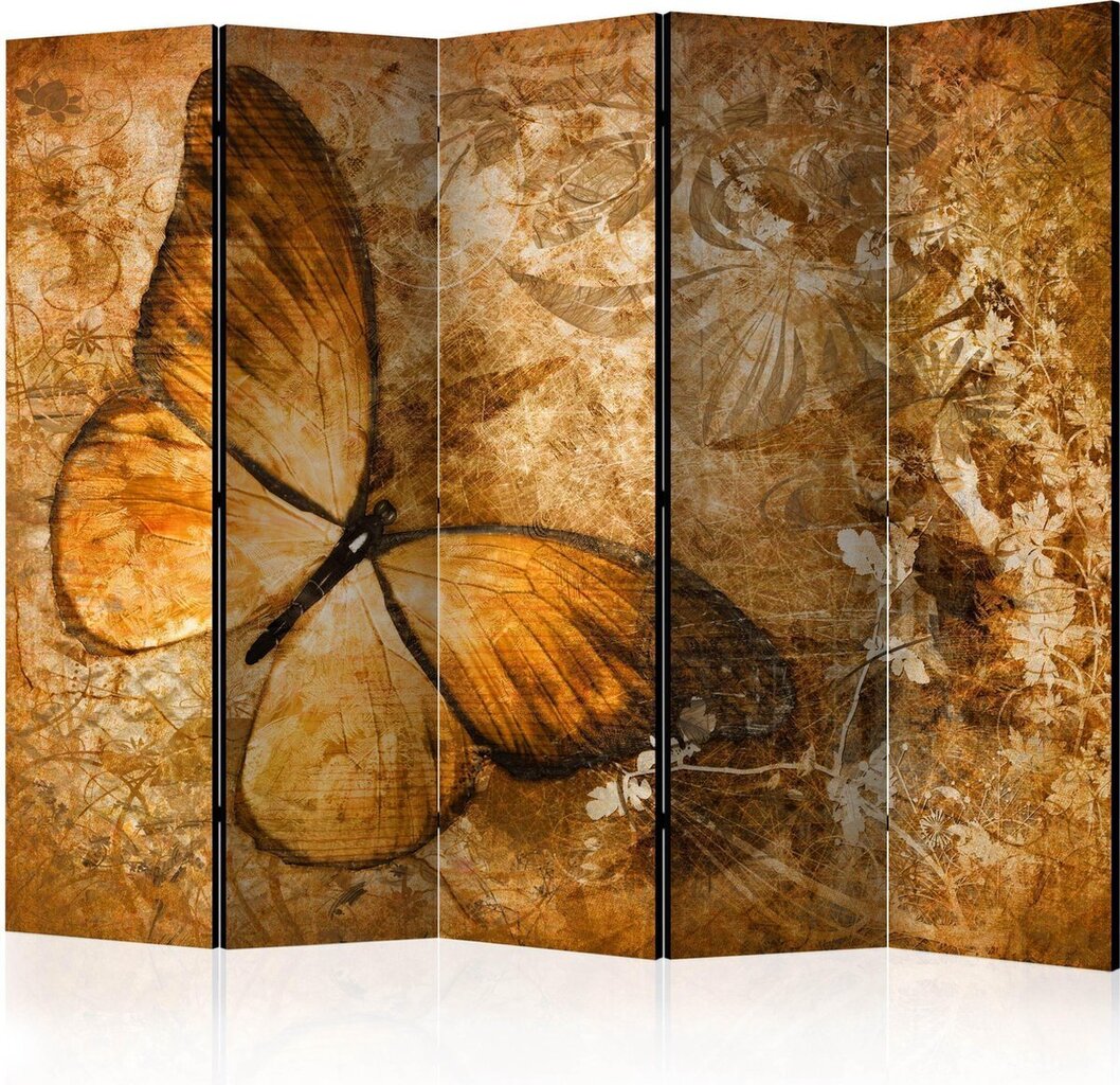 Sermi - butterfly (sepia) II [Room Dividers] hinta ja tiedot | Sermit ja tilanjakajat | hobbyhall.fi