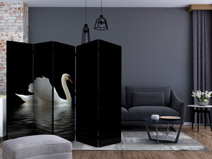 Sermi - swan (black and white) II [Room Dividers] hinta ja tiedot | Sermit ja tilanjakajat | hobbyhall.fi