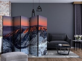 Sermi - Beautiful sunrise in the Rocky Mountains II [Room Dividers] hinta ja tiedot | Sermit ja tilanjakajat | hobbyhall.fi