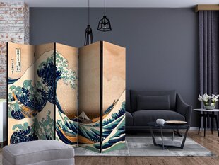 Sermi - Hokusai: The Great Wave off Kanagawa (Reproduction) II [Room Dividers] hinta ja tiedot | Artgeist Huonekalut ja sisustus | hobbyhall.fi