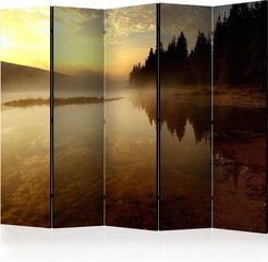 Sermi - Forest and lake II [Room Dividers] hinta ja tiedot | Sermit ja tilanjakajat | hobbyhall.fi