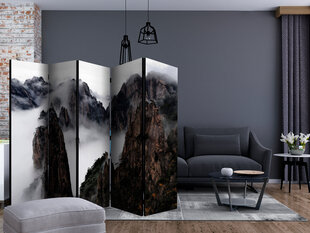 Sermi - Sea of clouds in Huangshan Mountain, China II [Room Dividers] hinta ja tiedot | Sermit ja tilanjakajat | hobbyhall.fi