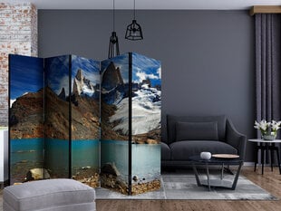 Sermi - Mount Fitz Roy, Patagonia, Argentina II [Room Dividers] hinta ja tiedot | Sermit ja tilanjakajat | hobbyhall.fi