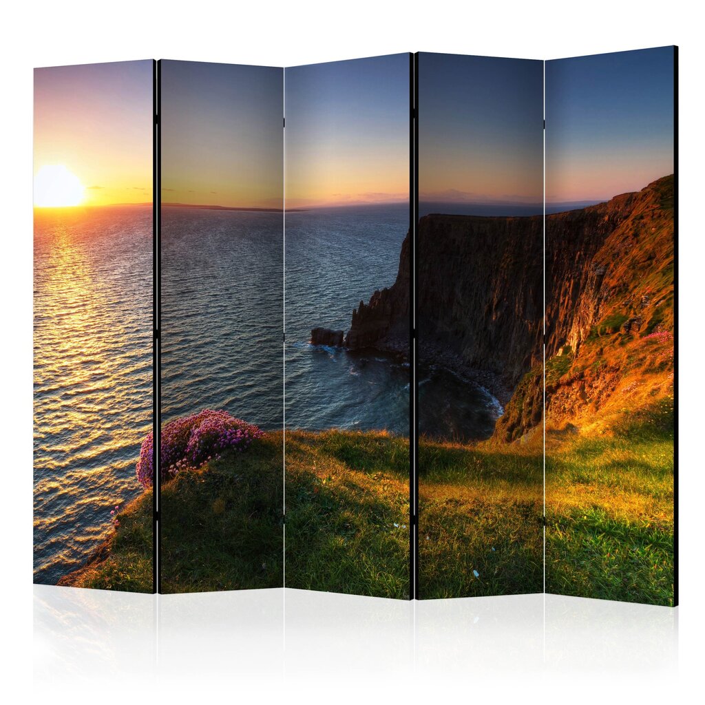 Sermi - Sunset: Cliffs of Moher, Ireland II [Room Dividers] hinta ja tiedot | Sermit ja tilanjakajat | hobbyhall.fi