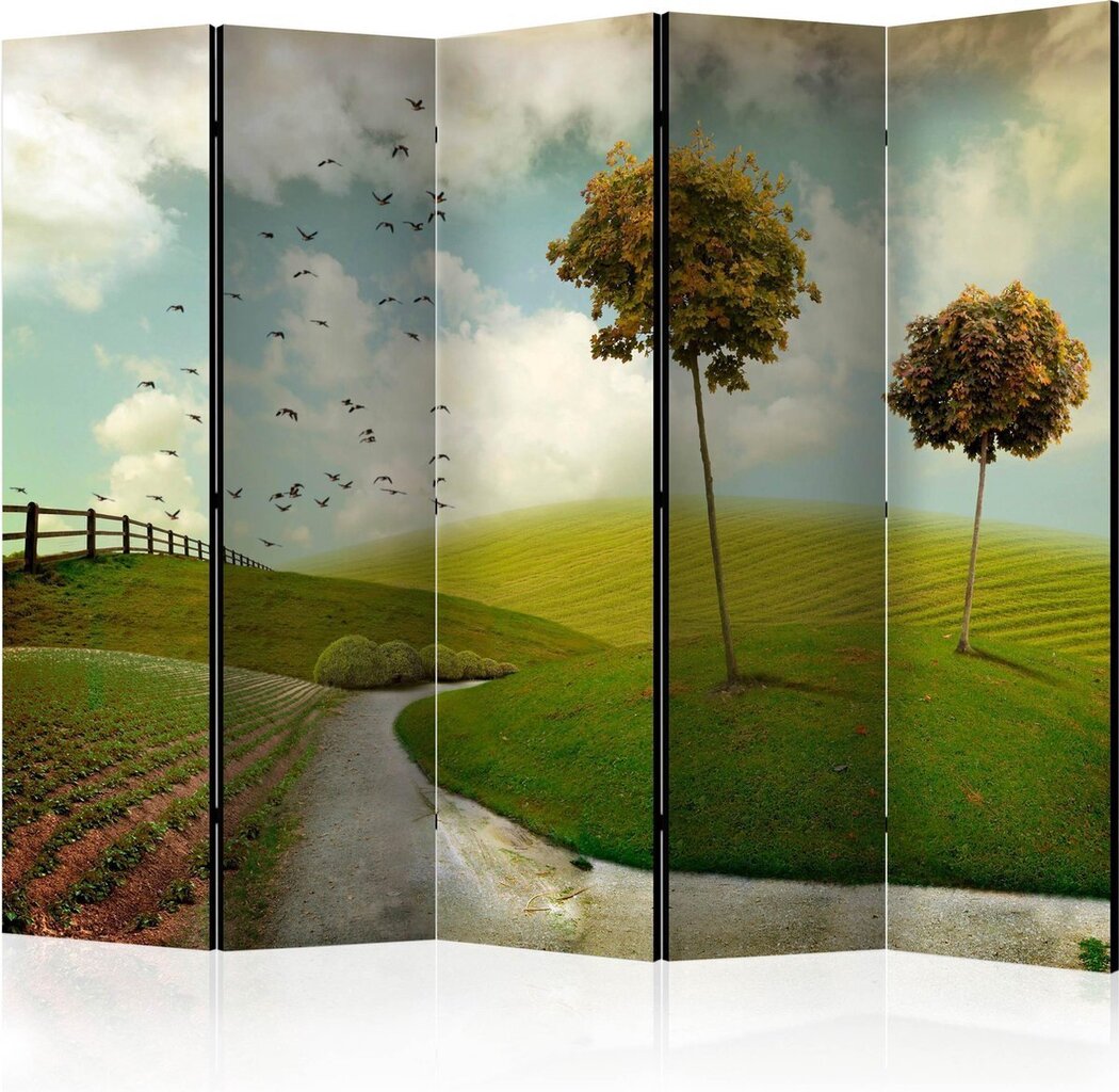 Sermi - autumn - landscape II [Room Dividers] hinta ja tiedot | Sermit ja tilanjakajat | hobbyhall.fi