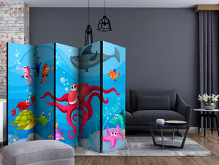 Sermi - Octopus and shark II [Room Dividers] hinta ja tiedot | Sermit ja tilanjakajat | hobbyhall.fi