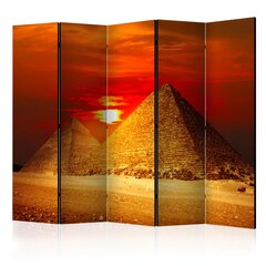 Sermi - The Giza Necropolis - sunset II [Room Dividers] hinta ja tiedot | Sermit ja tilanjakajat | hobbyhall.fi