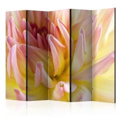 Sermi - Pastel colored dahlia flower with dew drops II [Room Dividers] hinta ja tiedot | Sermit ja tilanjakajat | hobbyhall.fi