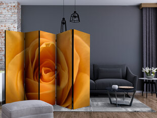 Sermi - Yellow rose – a symbol of friendship II [Room Dividers] hinta ja tiedot | Sermit ja tilanjakajat | hobbyhall.fi