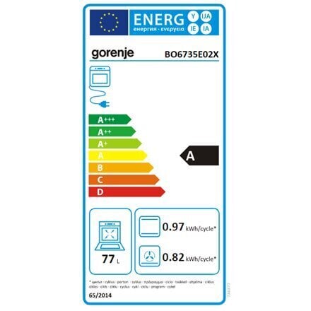 Gorenje BO6735E02X hinta ja tiedot | Erillisuunit | hobbyhall.fi