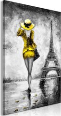 Kuva - Parisian Woman (1 Part) Vertical Yellow hinta ja tiedot | Taulut | hobbyhall.fi
