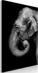 Kuva - Portrait of Elephant (1 Part) Vertical hinta ja tiedot | Taulut | hobbyhall.fi