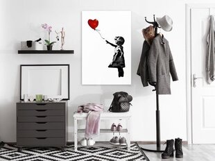 Kuva - Banksy: Girl with Balloon (1 Part) Vertical hinta ja tiedot | Taulut | hobbyhall.fi