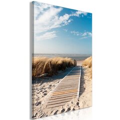 Kuva - Lonely Beach (1 Part) Vertical hinta ja tiedot | Taulut | hobbyhall.fi