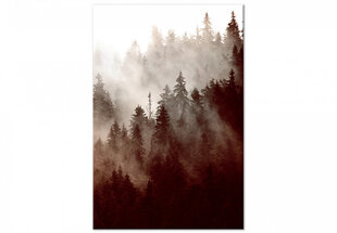Kuva - Brown Forest (1 Part) Vertical hinta ja tiedot | Taulut | hobbyhall.fi
