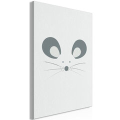 Kuva - Curious Mouse (1 Part) Vertical hinta ja tiedot | Taulut | hobbyhall.fi