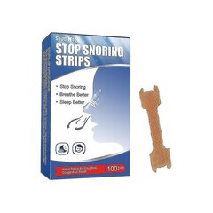 100 X nenän nenänauhat Right Easy Stop Anti Snoring Sleeping hinta ja tiedot | Imetystuotteet | hobbyhall.fi