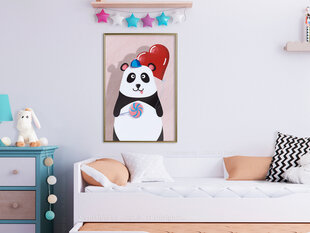 Juliste - Happy Panda hinta ja tiedot | Taulut | hobbyhall.fi