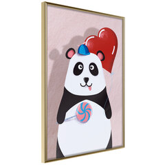 Juliste - Happy Panda hinta ja tiedot | Taulut | hobbyhall.fi