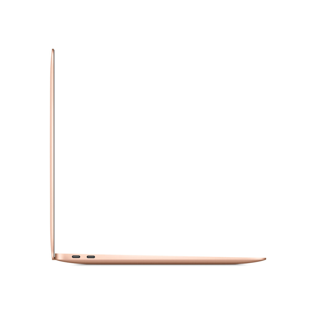 MacBook Air 13” Apple M1 8C CPU, 7C GPU/8GB/256GB SSD/Gold/INT - MGND3ZE/A hinta ja tiedot | Kannettavat tietokoneet | hobbyhall.fi