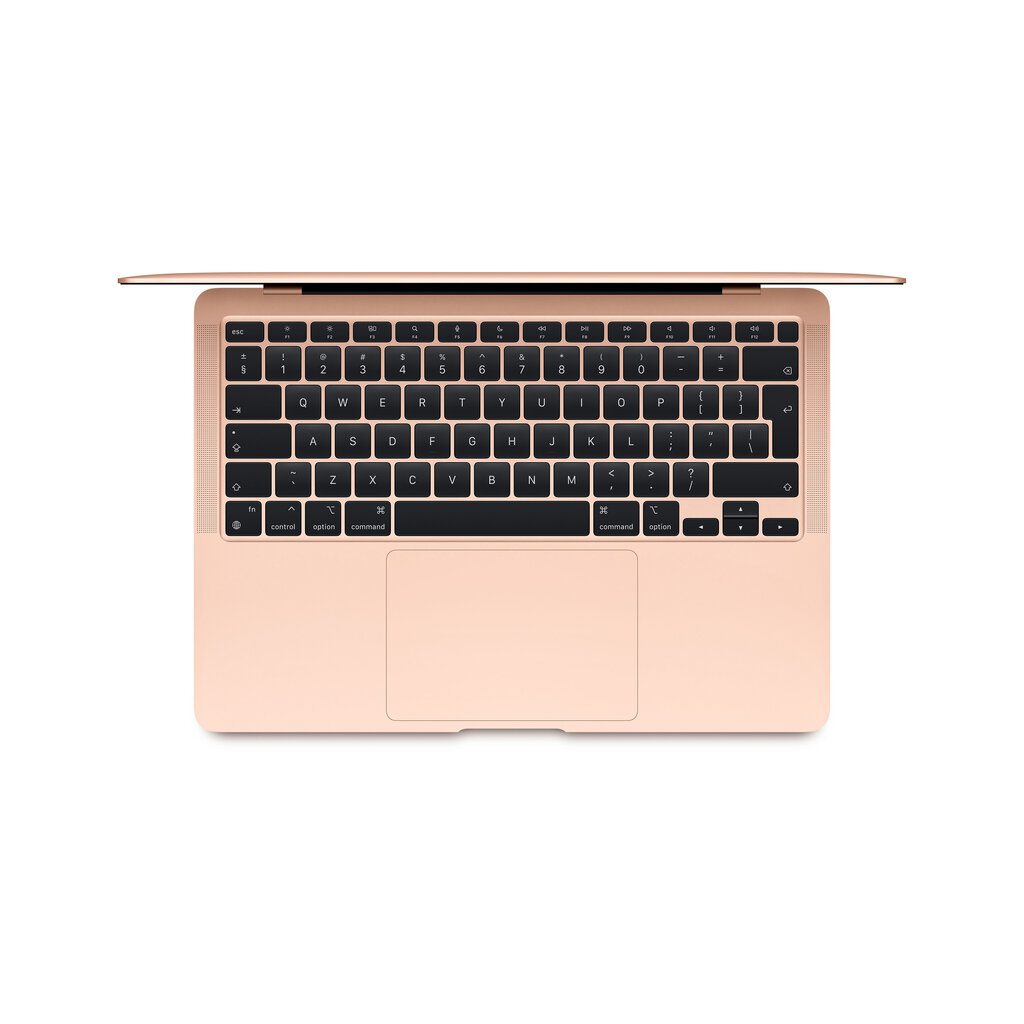 MacBook Air 13” Apple M1 8C CPU, 7C GPU/8GB/256GB SSD/Gold/INT - MGND3ZE/A hinta ja tiedot | Kannettavat tietokoneet | hobbyhall.fi