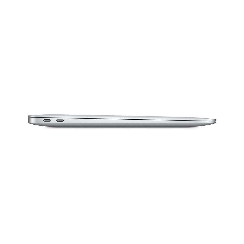 MacBook Air 13” Apple M1 8C CPU, 7C GPU/8GB/256GB SSD/Silver/SWE - MGN93KS/A hinta ja tiedot | Kannettavat tietokoneet | hobbyhall.fi