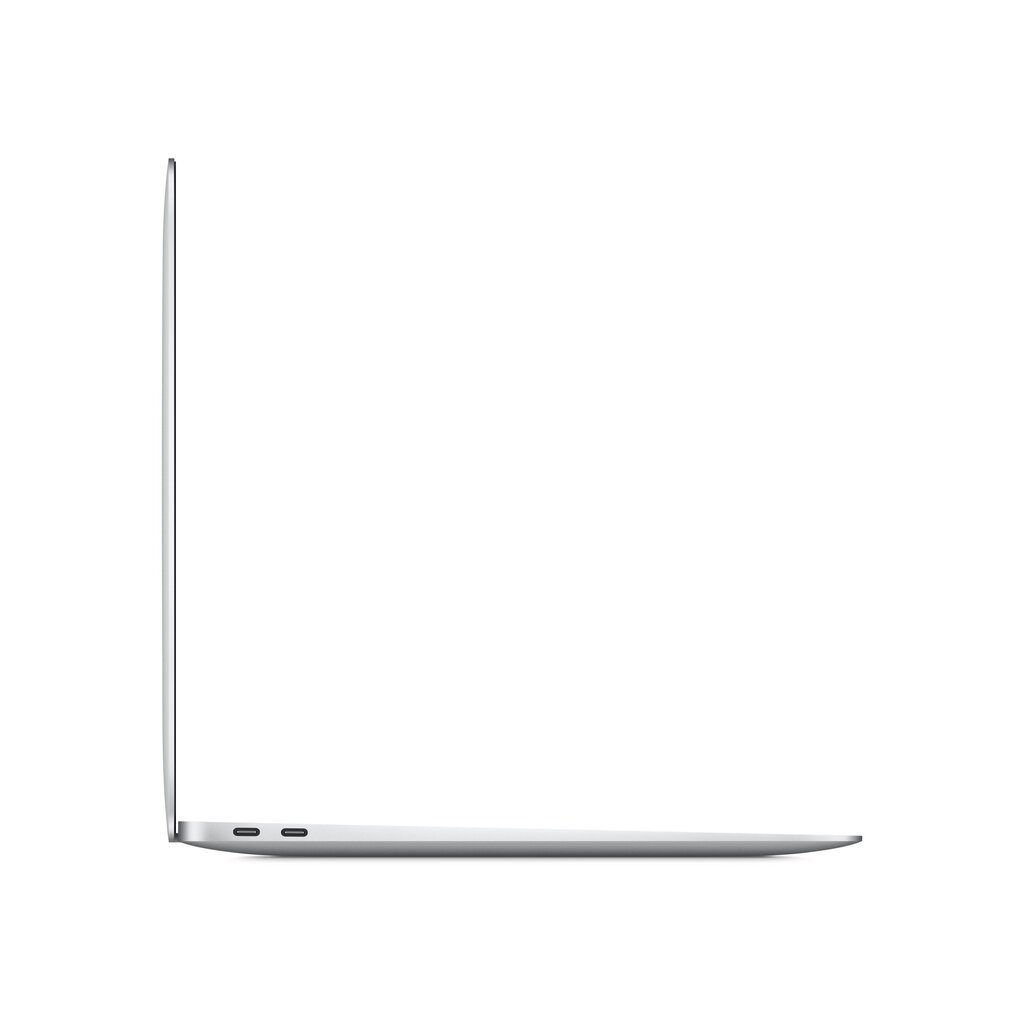 MacBook Air 13” Apple M1 8C CPU, 7C GPU/8GB/256GB SSD/Silver/SWE - MGN93KS/A hinta ja tiedot | Kannettavat tietokoneet | hobbyhall.fi