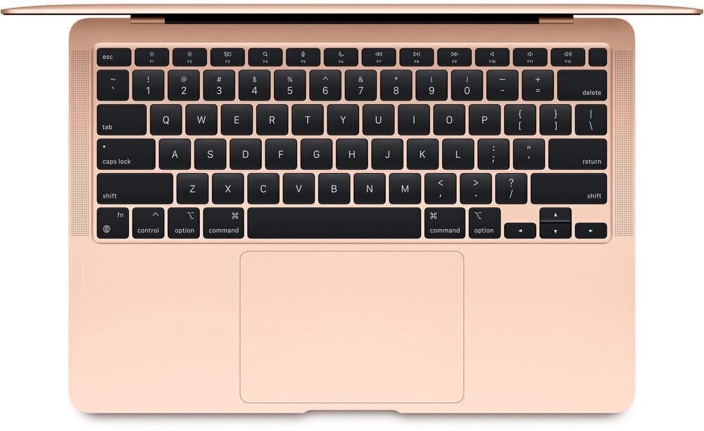 Apple MacBook Air 13” M1 8C CPU, 7C 8/256GB Gold SWE MGND3KS/A hinta ja tiedot | Kannettavat tietokoneet | hobbyhall.fi