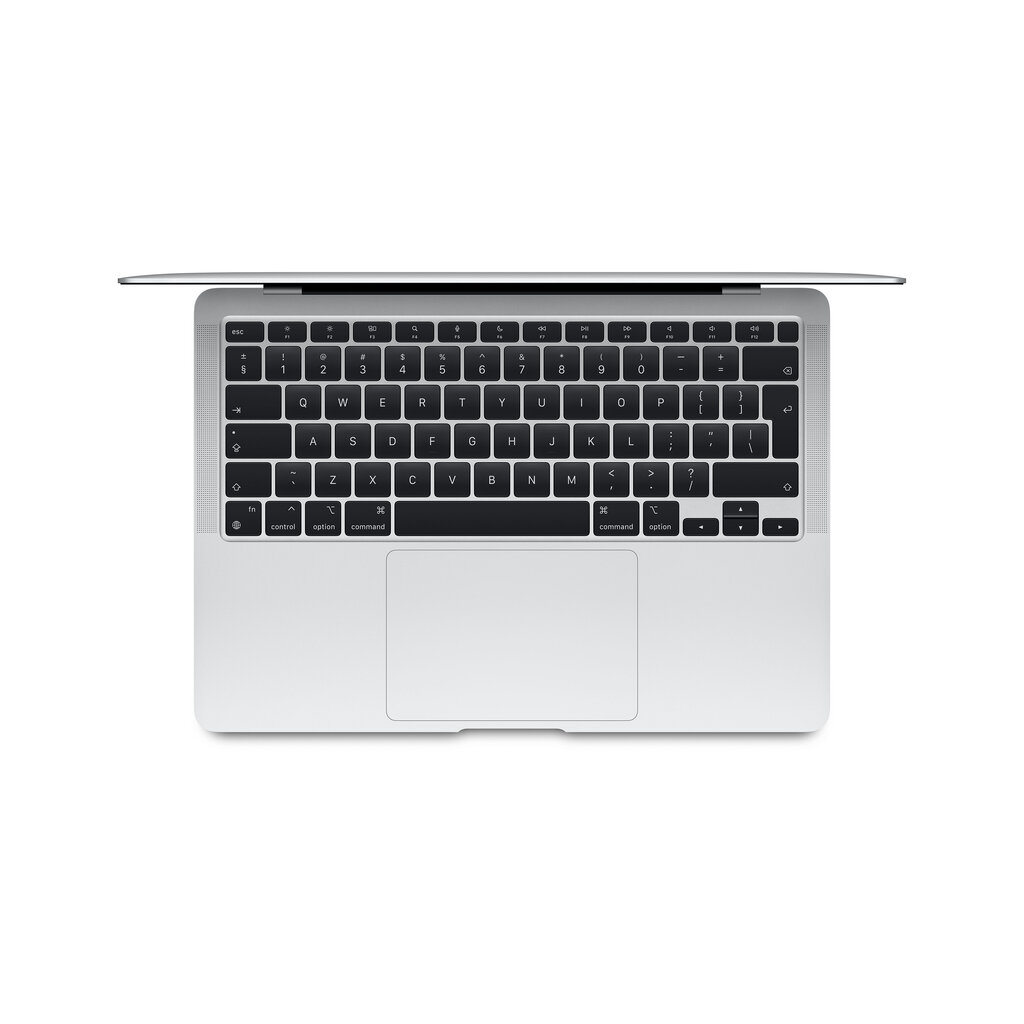 MacBook Air 13” Apple M1 8C CPU, 7C GPU/8GB/256GB SSD/Silver/INT - MGN93ZE/A hinta ja tiedot | Kannettavat tietokoneet | hobbyhall.fi