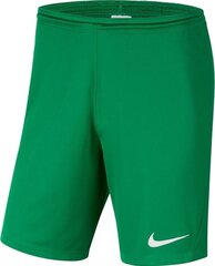 Nike Dry Park III BV6855 302-miesten shortsit, vihreä hinta ja tiedot | Miesten urheiluvaatteet | hobbyhall.fi