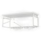 REX 3 GW127-BS-02 SEINÄKIINNIKE 70X28X29 CM METALLINEN MUSTA / METALLI, Nikkeli/musta hinta ja tiedot | Naulakot | hobbyhall.fi