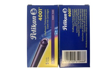 Mustekapselit Pelikan, 5 kpl. hinta ja tiedot | Kirjoitusvälineet | hobbyhall.fi