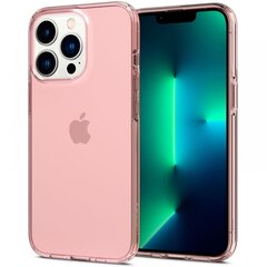 Puhelinkotelo Spigen Crystal Flex, iPhone 13 Pro Maxille, vaaleanpunainen hinta ja tiedot | Puhelimen kuoret ja kotelot | hobbyhall.fi