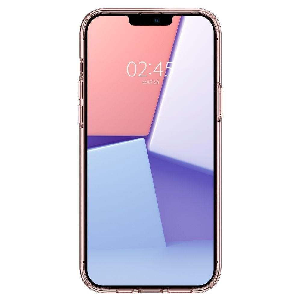 Puhelinkotelo Spigen Crystal Flex, iPhone 13 Pro Maxille, vaaleanpunainen hinta ja tiedot | Puhelimen kuoret ja kotelot | hobbyhall.fi