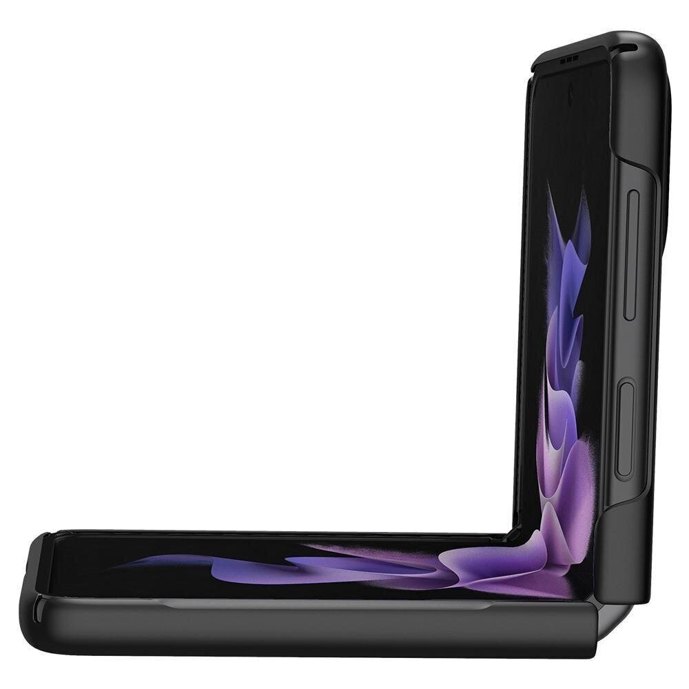 Puhelinkotelo Spigen Airskin, Samsung Galaxy Z Flip 3: lle, musta hinta ja tiedot | Puhelimen kuoret ja kotelot | hobbyhall.fi