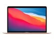 Apple MacBook Air 13” M1 8C CPU, 7C 8/256GB Gold RUS MGND3RU/A hinta ja tiedot | Kannettavat tietokoneet | hobbyhall.fi