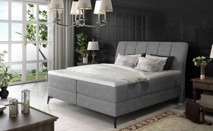 Sänky NORE Aderito, 160x200 cm, harmaa hinta ja tiedot | Sängyt | hobbyhall.fi
