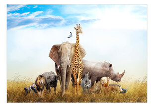 Valokuvatapetti- Fauna Africa 98x70 441x315 cm hinta ja tiedot | Valokuvatapetit | hobbyhall.fi