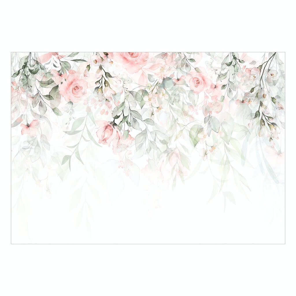 Valokuvatapetti - Waterfall of Roses - First Variant, 200x140 hinta ja tiedot | Valokuvatapetit | hobbyhall.fi