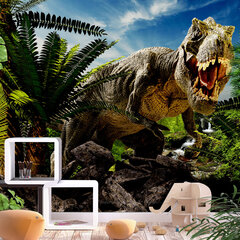 Valokuvatapetti - Angry Tyrannosaur, 200x140 hinta ja tiedot | Valokuvatapetit | hobbyhall.fi