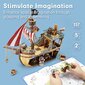 3D-pulma Cubicfun Pirate Ship hinta ja tiedot | Palapelit | hobbyhall.fi