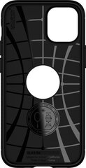 Spigen ACS01743 iPhone 12 Mini, musta hinta ja tiedot | Puhelimen kuoret ja kotelot | hobbyhall.fi