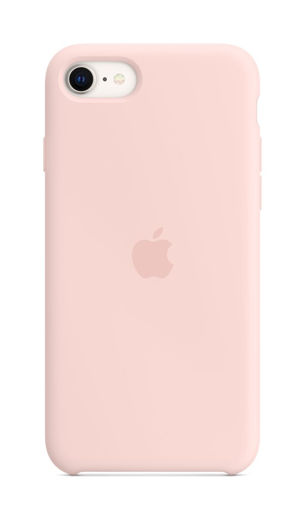 iPhone SE silikonikotelo, Chalk Pink hinta ja tiedot | Puhelimen kuoret ja kotelot | hobbyhall.fi