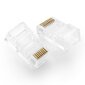 UGREEN NW110 Ethernet, RJ45-pistoke, 8P/8C, Cat.5/5E, UTP (100kpl.) hinta ja tiedot | Kaapelit ja adapterit | hobbyhall.fi