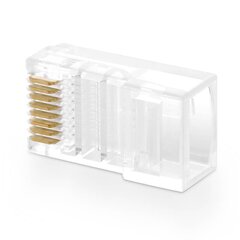 UGREEN NW110 Ethernet, RJ45-pistoke, 8P/8C, Cat.5/5E, UTP (100kpl.) hinta ja tiedot | Kaapelit ja adapterit | hobbyhall.fi