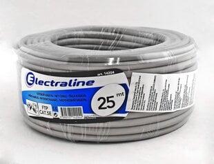 Tietokoneen kaapeli Electraline 14204, 25 m hinta ja tiedot | Electraline Televisiot ja lisätarvikkeet | hobbyhall.fi