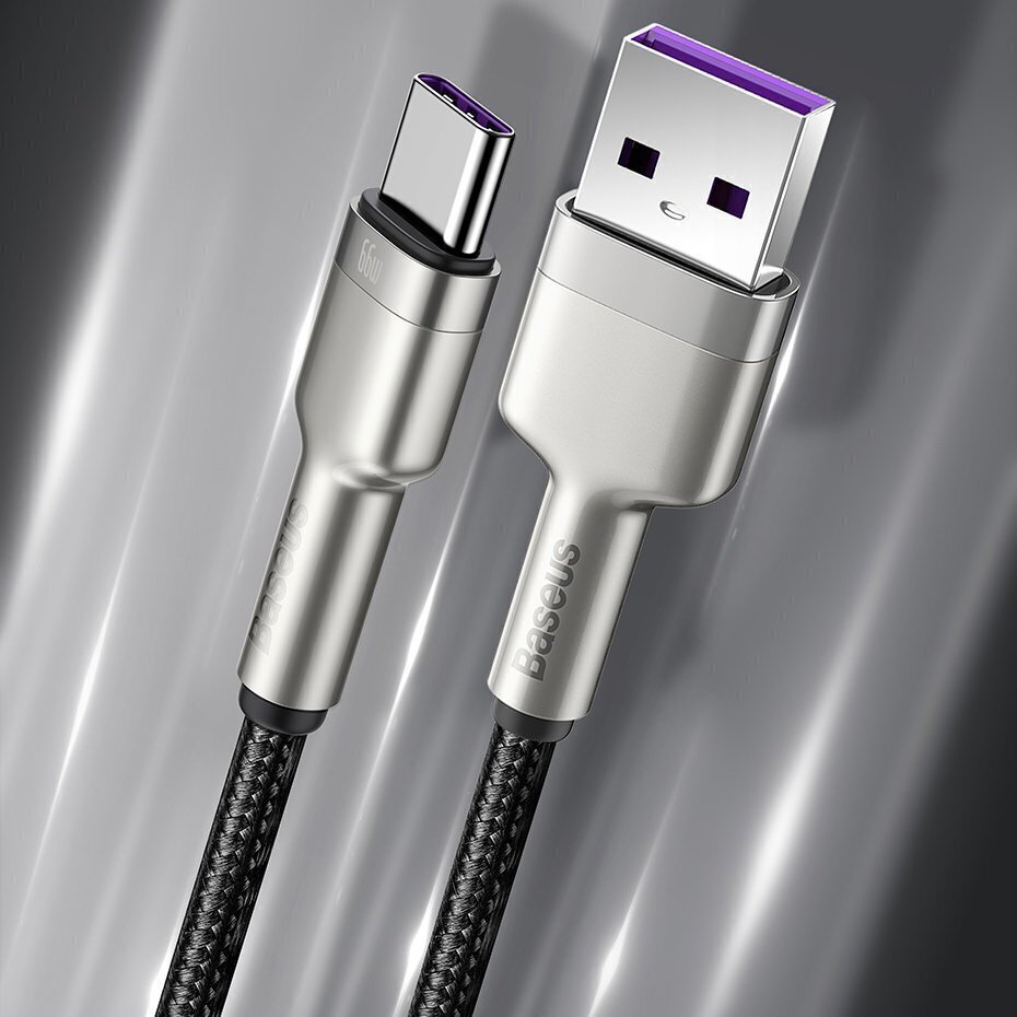 Baseus kaapeli, USB - USB-C, 66W, 25cm, CAKF0000001 hinta ja tiedot | Puhelinkaapelit | hobbyhall.fi