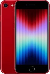 Apple iPhone SE 64GB (PRODUCT)RED 3rd Gen MMXH3 hinta ja tiedot | Apple Matkapuhelimet ja tarvikkeet | hobbyhall.fi